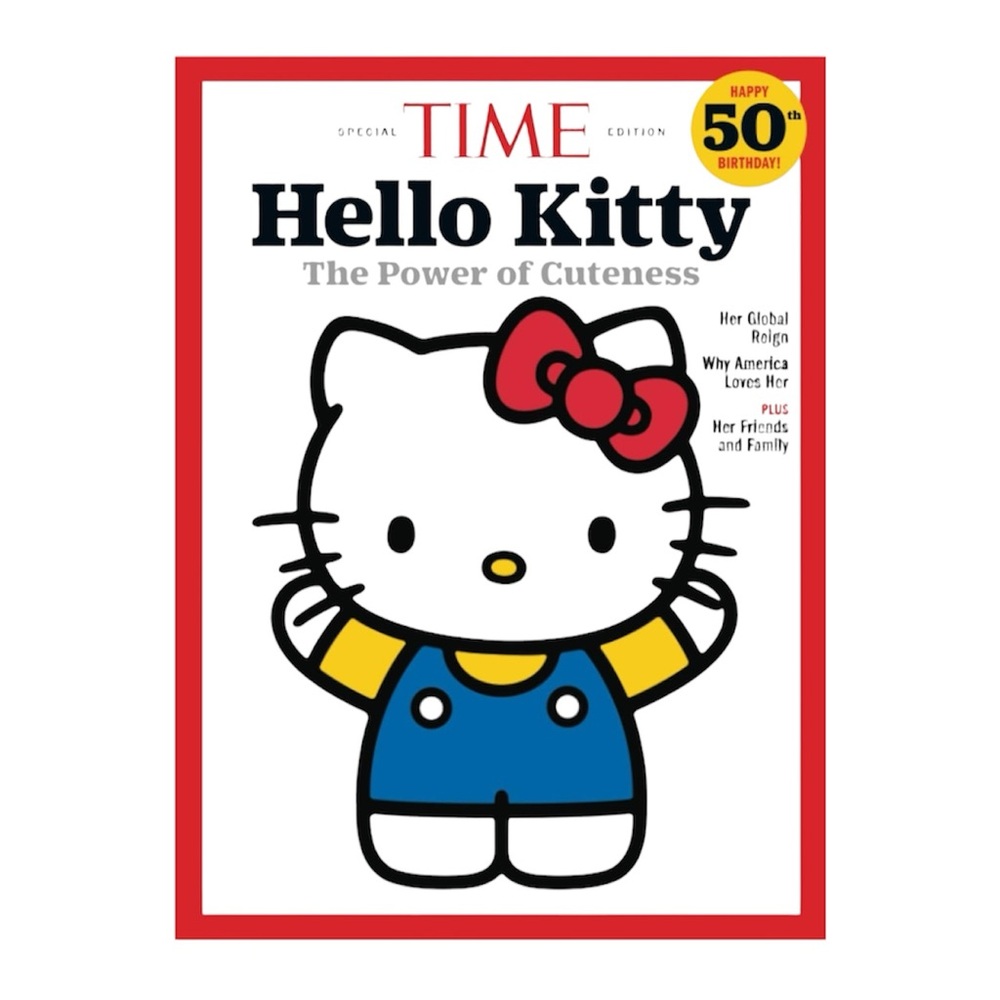 TIME Hello Kitty Paperback Magazine- 2024😻📖